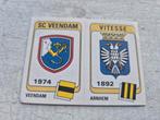 Panini Voetbal 84 badge nr 332 Veendam/Vitesse, Verzamelen, Verzenden, Zo goed als nieuw