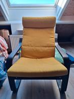 Ikea Poang stoel geel en zwart, Ophalen, Zo goed als nieuw, 75 tot 100 cm, 50 tot 75 cm