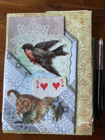 Papierpakket romantiek voor journalen, post en collages beschikbaar voor biedingen