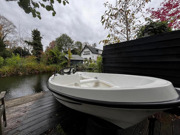 Console COPA motorboot 4,75L - 1,70B + buitenboordmotor 6PK', Watersport en Boten, Vis- en Consoleboten, Zo goed als nieuw, Tot 10 pk