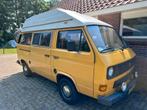 Volkswagen T3 - Oldtimer 1983 - APK gekeurd t/m 2026, Buscamper of Camperbus, Volkswagen, Tot en met 2, Particulier
