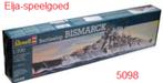 Modelbouw Revell 1:700 BISMARCK 5098 boot/schip, Hobby en Vrije tijd, Modelbouw | Boten en Schepen, Ophalen of Verzenden, Nieuw