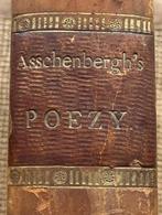 Oud boek (1766-1792) Asschenbergh, H. 'Poëzy' A'dam, P.J., Verzenden