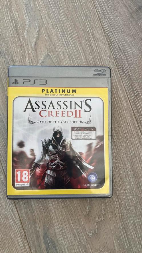 Assassin's Creed II - Game Of The Year Edition, Spelcomputers en Games, Games | Sony PlayStation 3, Zo goed als nieuw, Avontuur en Actie