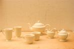 9 delig porseleinen koffie servies 44619, Huis en Inrichting, Keuken | Servies, Gebruikt, Ophalen of Verzenden, Bord(en), Wedgwood