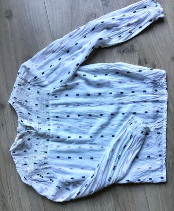Shoeby Witte Blouse Maat 170/176 beschikbaar voor biedingen