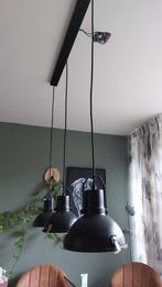 Hanglamp Magnus Karwei - Zwart - 3 lampen, Huis en Inrichting, Ophalen, Gebruikt, Metaal, Minder dan 50 cm