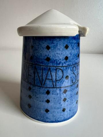 Vintage Rörstrand Picknick Senaps Mosterdpot DekselWestman beschikbaar voor biedingen