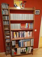 Boekenkast (2 stuks) en cd kast (2 stuks), Huis en Inrichting, Kasten | Boekenkasten, Ophalen, Met plank(en), 50 tot 100 cm, Zo goed als nieuw
