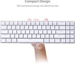 Royal Kludge RK71 Mechanisch Toetsenbord - Wit, Computers en Software, Theodoor Colenbranderhof 9, 3059LC Rotterdam, Nederland