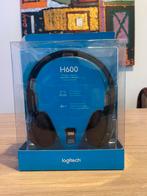 Logitech H600 headset, Computers en Software, Headsets, Logitech, On-ear, Ophalen of Verzenden, Zo goed als nieuw
