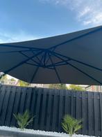 3x3 parasol platinum, Tuin en Terras, Ophalen of Verzenden, Zweefparasol
