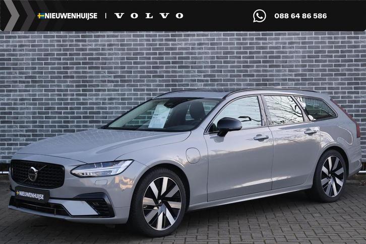 Volvo V90 2.0 T6 Plug-in hybrid AWD Ultra Dark, Auto's, Volvo, Bedrijf, Te koop, V90, 360° camera, 4x4, ABS, Achteruitrijcamera