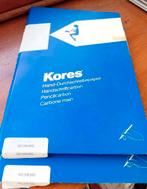 Kores handschriftcarbon, 1 pak nog dicht, Ophalen of Verzenden, Nieuw, Papier, Schets- of Tekenboek