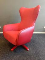 Prominent Relax fauteuil + voetenbankje verstelbaar ZGAN, Ophalen of Verzenden, Zo goed als nieuw, Stof, 50 tot 75 cm