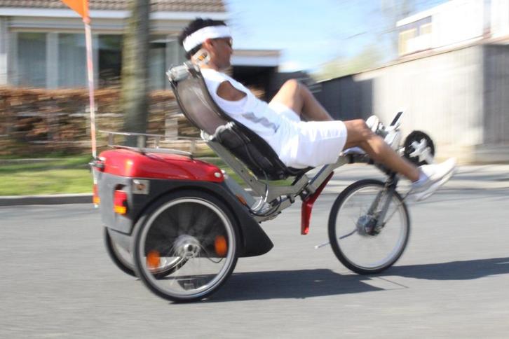 flevobike (trike) hobbyproject, Fietsen en Brommers, Fietsen | Ligfietsen, Gebruikt, Overige merken, Onderstuur, Ophalen