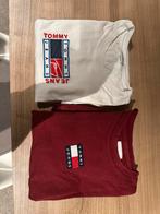 Tommy Jeans T-shirts - Wit & Rood, Kleding | Heren, T-shirts, Overige kleuren, Tommy Hilfiger, Ophalen of Verzenden, Gedragen