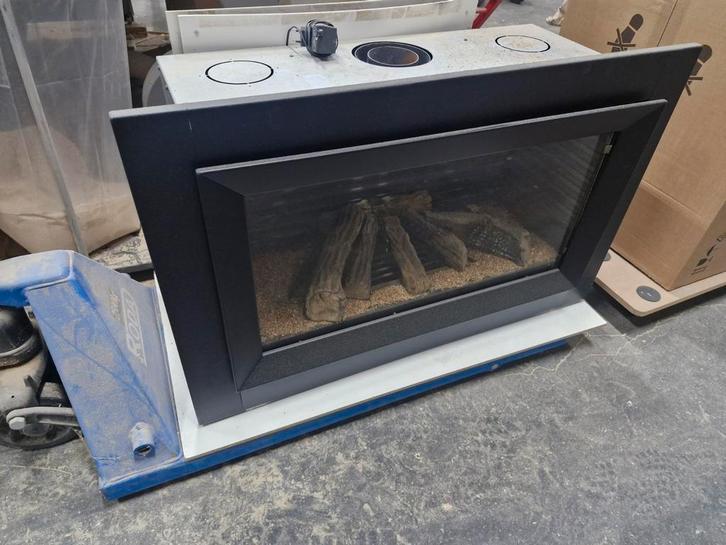 Gas haard inbouw, Huis en Inrichting, Haarden, Gebruikt, Gashaard, Ophalen of Verzenden