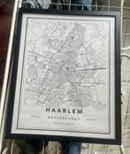 Haarlem plattegrond - lijst, Ophalen of Verzenden, Nieuw, Hout, Minder dan 50 cm