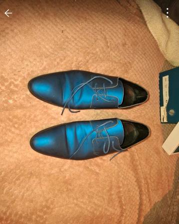 Blauwe Mascolori Herenschoenen beschikbaar voor biedingen