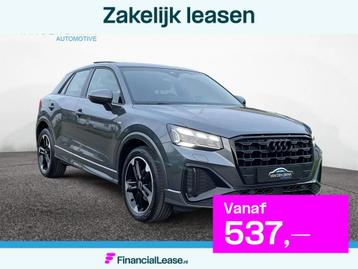 Audi Q2 35 TFSI S-line Black Matrix Sonos Pano beschikbaar voor biedingen