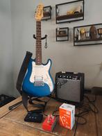 Complete mini gitaarset Palmer Fender, Ophalen, Zo goed als nieuw, Solid body, Fender