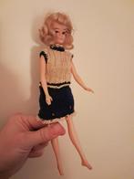 Vintage Barbie Pop met Gebreide Kleding, Ophalen of Verzenden, Gebruikt, Barbie