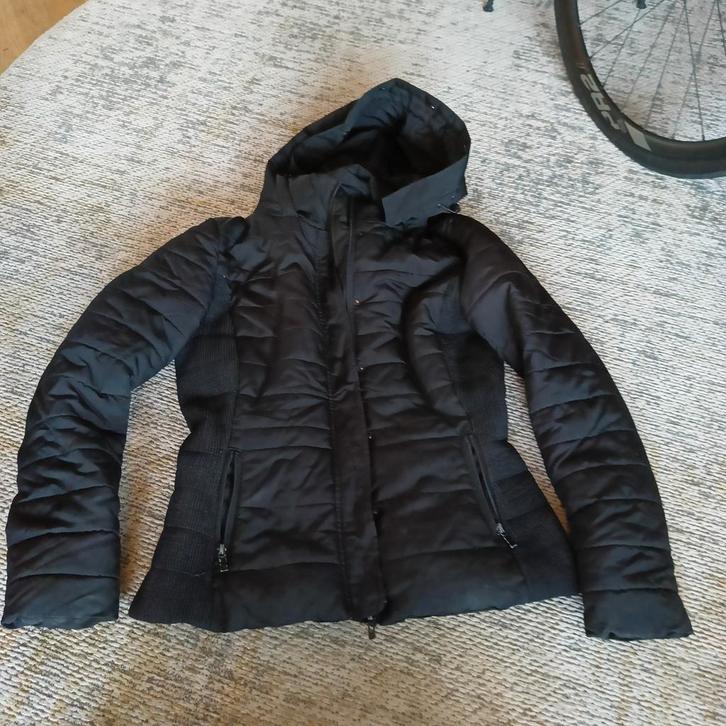 Zwarte Winterjas - Trend One - Maat M, Kleding | Dames, Jassen | Winter, Gedragen, Maat 38/40 (M), Zwart, Ophalen of Verzenden