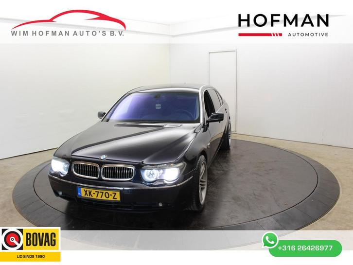 BMW 7 Serie 760Li Vol Optie's Nieuwstaat + DEALER ONDERHOUDE, Auto's, BMW, Bedrijf, Te koop, 7-Serie, ABS, Airbags, Airconditioning