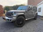 Jeep Wrangler BRUTE Unlimited 4Xe Richmond Hybride+garantie, Auto's, Jeep, 1995 cc, Euro 6, Leder, Bruin