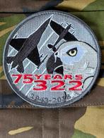 75 jaar 322 SQN, Ophalen of Verzenden, Nieuw, Patch, Badge of Embleem