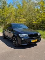 BMW X4 M40i 2017 blauw dealeronderhouden, Auto's, BMW, Automaat, Zwart, 2000 kg, Zwart