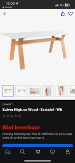 Zuiver high on wood eettafel, Huis en Inrichting, Tafels | Eettafels, Ophalen, 50 tot 100 cm, Vijf personen of meer, 150 tot 200 cm