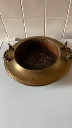 Brasero antiek ( kastanje pofpan) 42 cm doorsnee., Antiek en Kunst, Antiek | Koper en Brons, Ophalen of Verzenden, Koper
