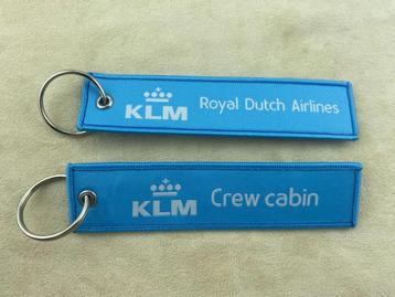 KLM sleutelhanger met splitring. beschikbaar voor biedingen