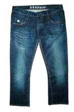 DENHAM jeans, 7/8 spijkerbroek, blauw, Mt. M, Kleding | Dames, Spijkerbroeken en Jeans, Denham, Blauw, W30 - W32 (confectie 38/40)