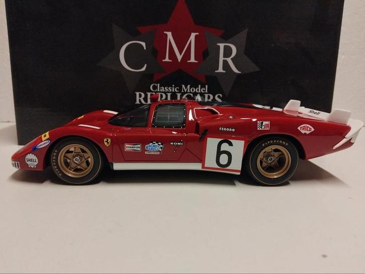 Ferrari 512 S #6 Le Mans 1970 new Replicars CMR 1:18 KRD, Hobby en Vrije tijd, Modelauto's | 1:18, Zo goed als nieuw, Auto, Overige merken