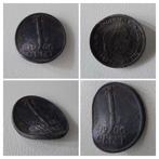 Munt 1 cent 1966 uniek/ krom., Postzegels en Munten, Munten | Nederland, Ophalen of Verzenden