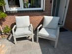 Aluminium tuinstoelen met kussens, Tuin en Terras, Tuinsets en Loungesets, Ophalen, 4 zitplaatsen, Stoel, Nieuw