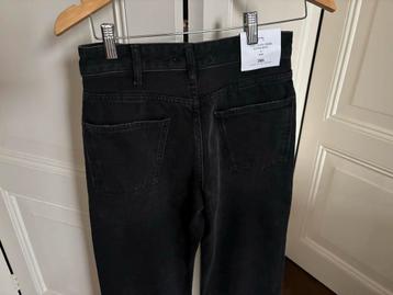 Zara zwarte jeans, high rise straight spijkerbroek maat 36 beschikbaar voor biedingen