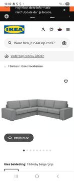 Kivik hoekbank 4 zits, Ophalen, Gebruikt