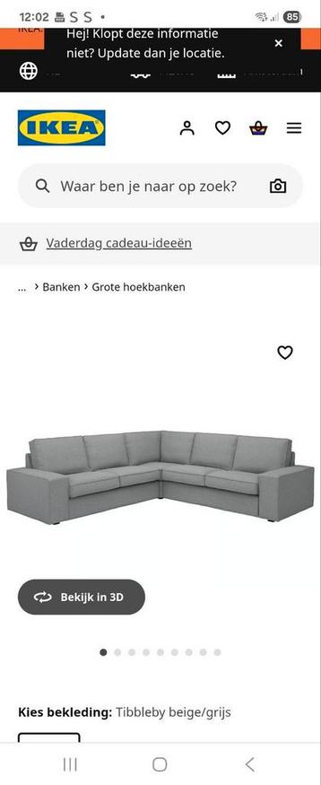 Kivik hoekbank 4 zits - afbeelding 1