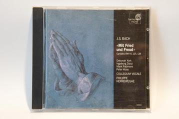 Bach 5 cd’s: Philippe Herreweghe e.a.  Cantates BWV 21&42 beschikbaar voor biedingen