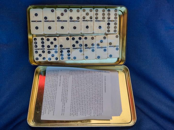 Dominostenen set - Compleet! Meerdere sets aanwezig, Kinderen en Baby's, Speelgoed | Overig, Zo goed als nieuw, Ophalen of Verzenden