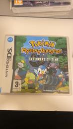 Pokemon Mystery Dungeon: explorers of time (originele box)., Spelcomputers en Games, Avontuur en Actie, 1 speler, Ophalen of Verzenden