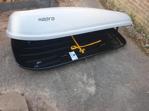 IN NIEUWSTAAT grote Hapro Probox 460X dakkoffer skibox, Auto diversen, Dakkoffers, Zo goed als nieuw, Ophalen of Verzenden