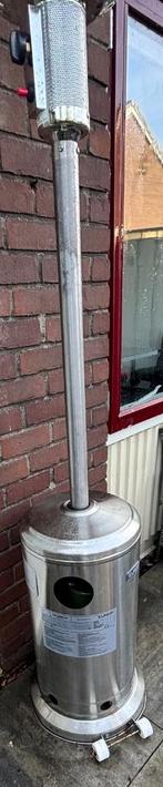Eurom terrasverwarmer RVS THG 14000 (op gas), Tuin en Terras, Terrasverwarmers, Ophalen, Gebruikt, Waterbestendig, Vloer