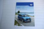 Folder Dacia Lodgy & Lodgy Stepway (10-2014) (3), Ophalen of Verzenden, Nieuw, Overige merken