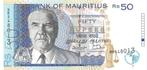 Mauritius 50 Rupees 1998 Unc pn 43a, Los biljet, Ophalen of Verzenden, Overige landen