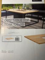 Cosi table top teak 120x80 nieuw, Ophalen of Verzenden, Nieuw
